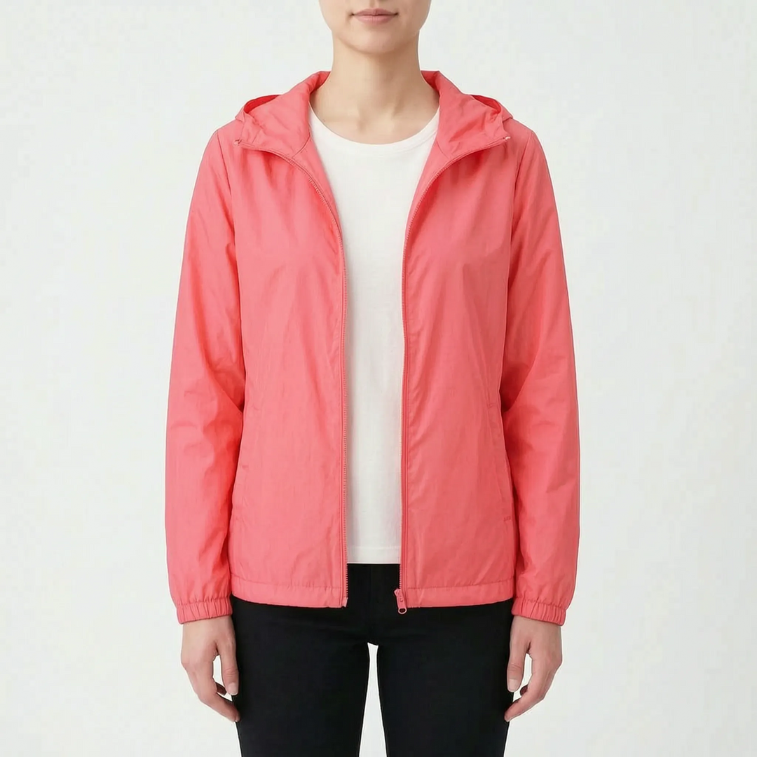 Windbreaker Mit Kapuze Für Damen -  Vickie