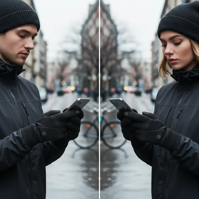 Winddichte Handschuhe Mit Touchfunktion - TouchWarm