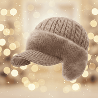Winter Trapper Hat With Built-In Ear Protection - Mildred