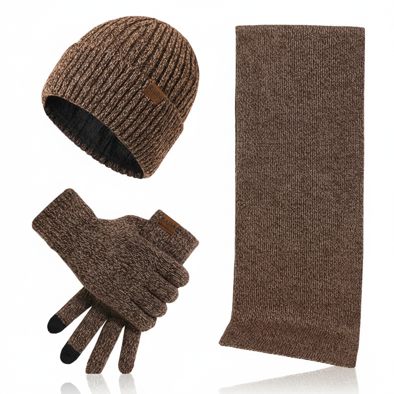 Wollige Mütze Und Handschuhe - ChillGuard