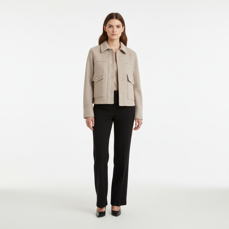 Wolljacke Für Damen - CasualChic