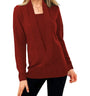 Warme & Bequeme Damen Winterstrickpullover – Selina
