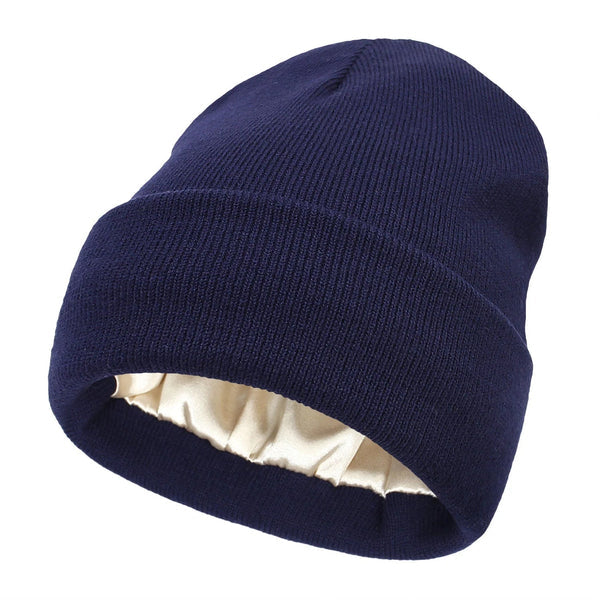 Wintermütze mit Seidenfutter - Noor