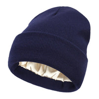 Wintermütze mit Seidenfutter - Noor