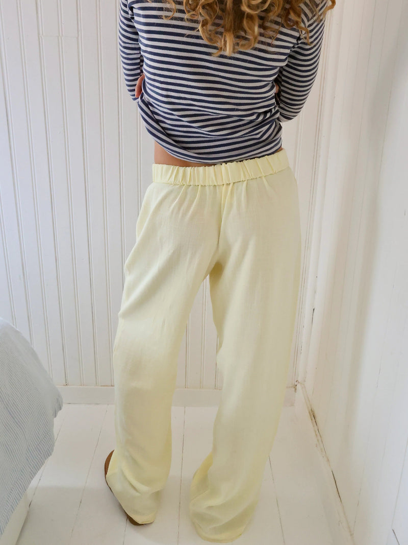 Damen-Loungehose mit Streifenmuster – Elvira