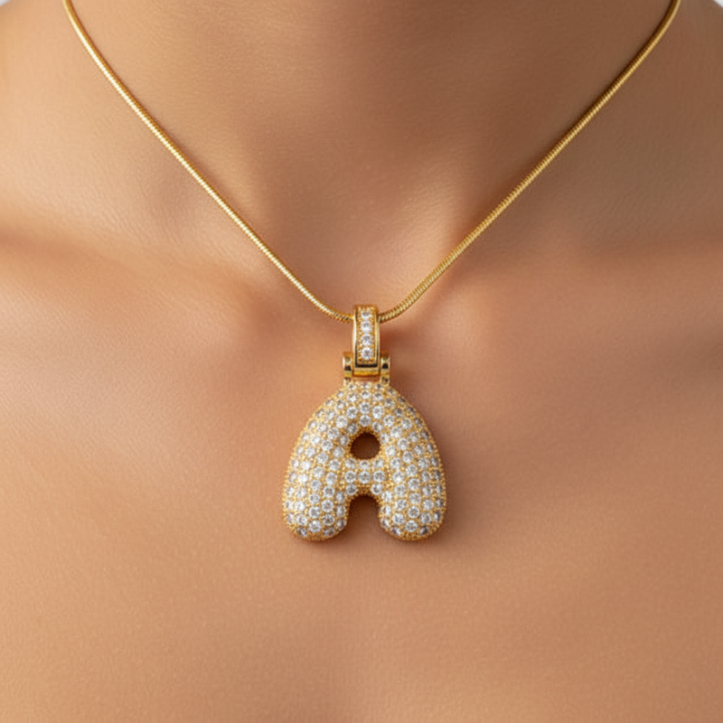 Zirkonia Anhängerkette - StarNecklace