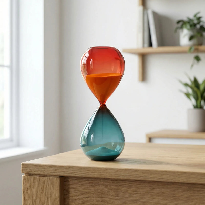Zweifarbige Deko-Sanduhr - Solentra