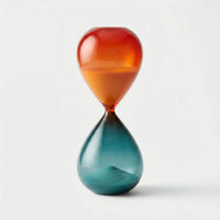 Zweifarbige Deko-Sanduhr - Solentra