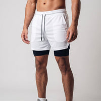 Zweilagige Trainingsshorts Mit Kompression - Rodney