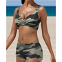 Zweiteilig Figurbetontes Bikini Set - Chiara