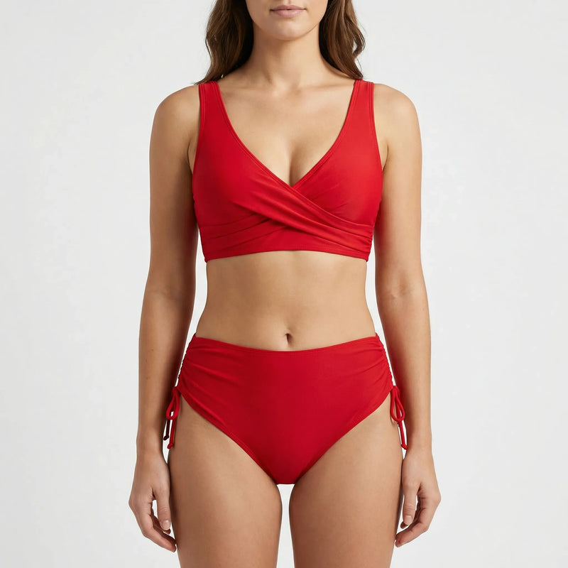 Zweiteiliges High Waist Bikini Set - Marissa