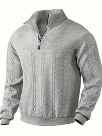 Vintage Herrenpullover mit Reißverschluss – Victor