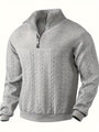 Vintage Herrenpullover mit Reißverschluss – Victor