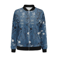 Damen Sommerjacke mit feinem Blumenmuster – Fiora