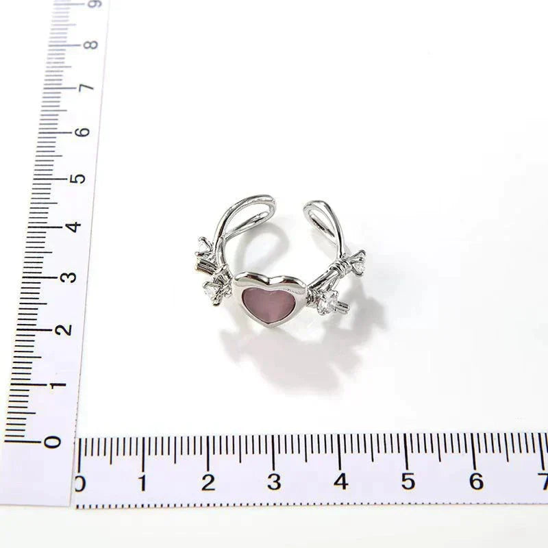 Adjustable Antioxidant Heart Ring | Women's Fashion Jewellery-Nora Luxe