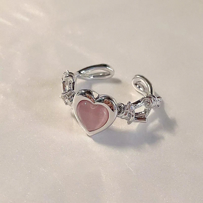 Adjustable Antioxidant Heart Ring | Women's Fashion Jewellery-Nora Luxe