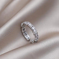 Adjustable Anxiety and Digestion Ring | Wellness Jewellery-Silver-Nora Luxe