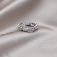 Adjustable Anxiety and Digestion Ring | Wellness Jewellery-Silver-Nora Luxe