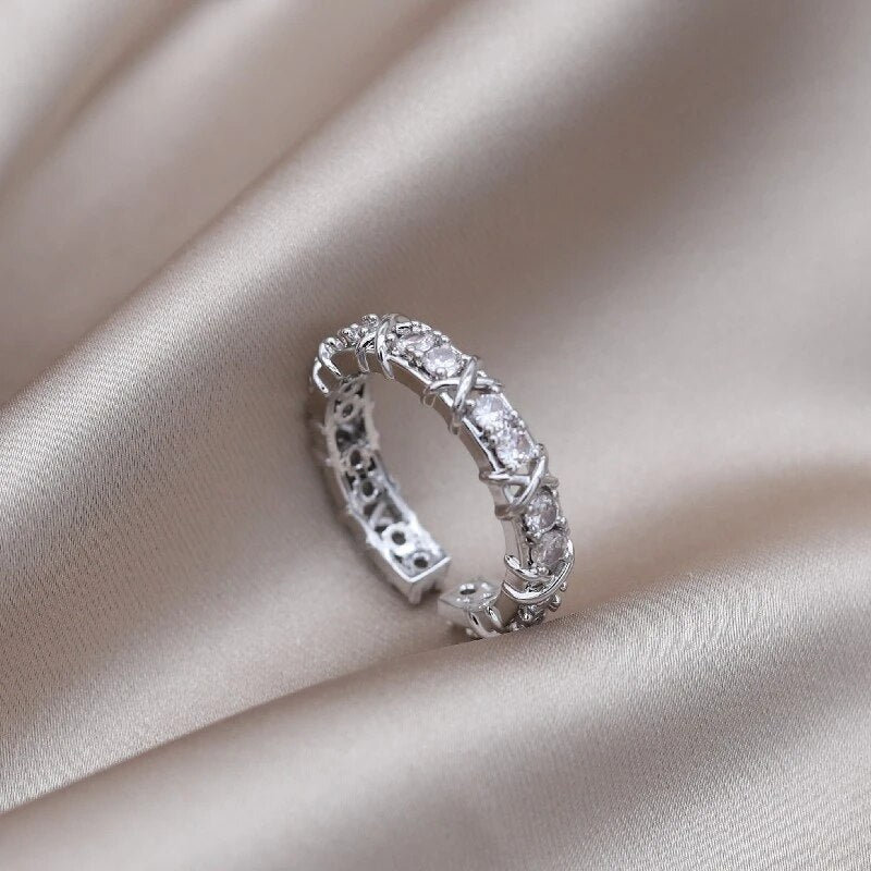 Adjustable Anxiety and Digestion Ring | Wellness Jewellery-Silver-Nora Luxe