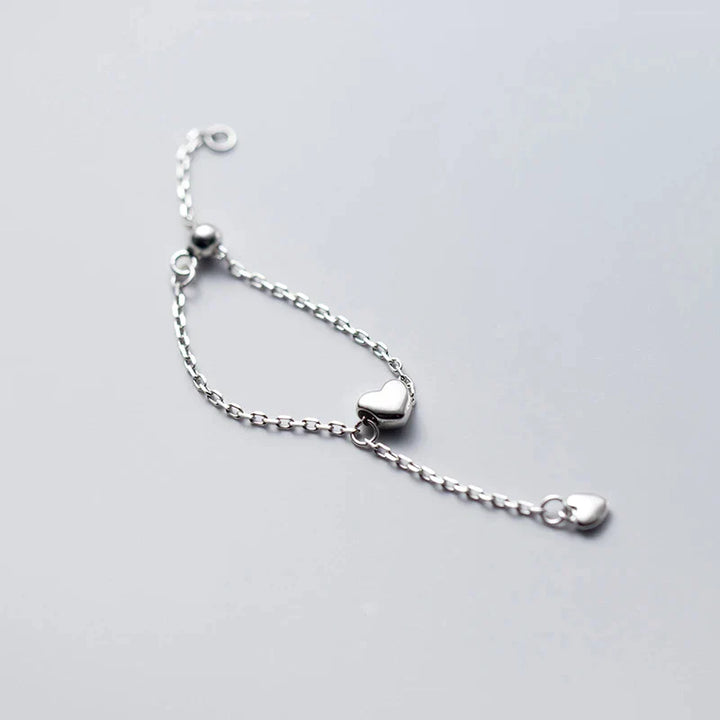 Adjustable Heart Ring with Tassels | Stylish Women's Jewellery-Nora Luxe