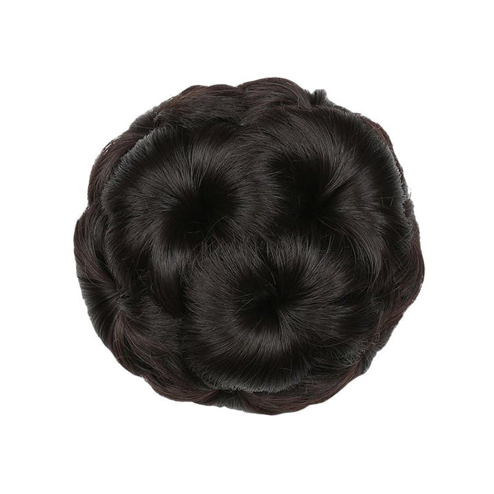 Blumenförmige Haarspange mit Haarverlängerung – Fiora