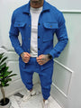 Stylische Herrenset mit Jacke und Hose – Daan