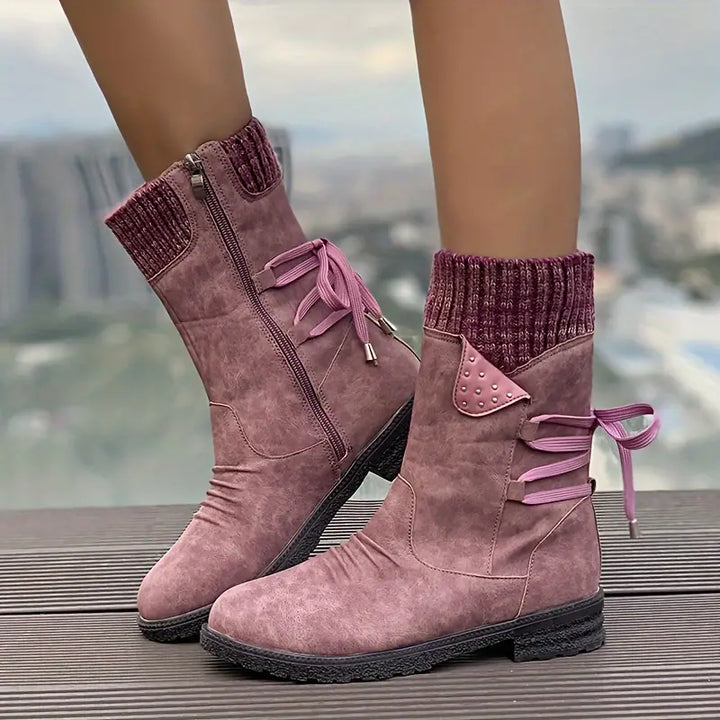 Damen Winterstiefel mit Fleece-Futter – Selina