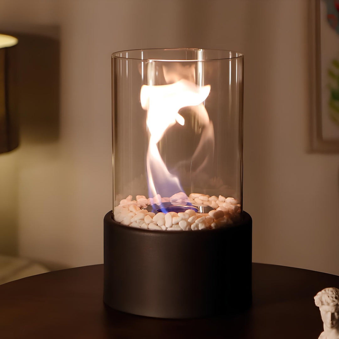 Klassische Öllampe mit offener Flamme - Lumora