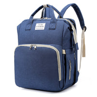 Tragbares Babybett und Wickeltasche – Multifunktionaler Reise-Rucksack