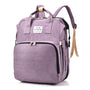 Tragbares Babybett und Wickeltasche – Multifunktionaler Reise-Rucksack