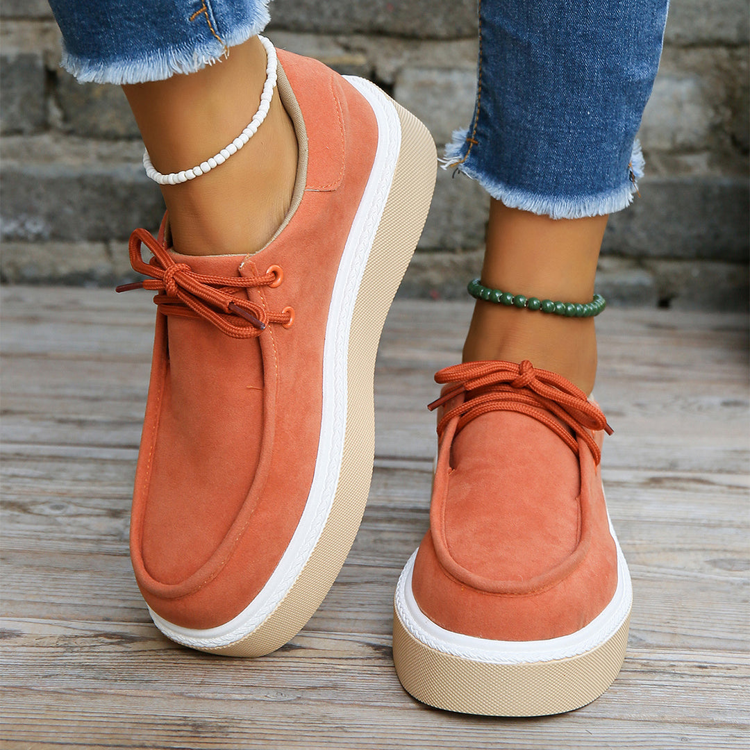 Bequeme Damen Schnürschuhe mit Dämpfung – Aveline