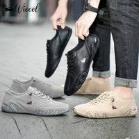 Uniseks Leder Barfußschuhe – BareMotion