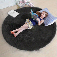 Runder Fluffy Teppich - Clouda