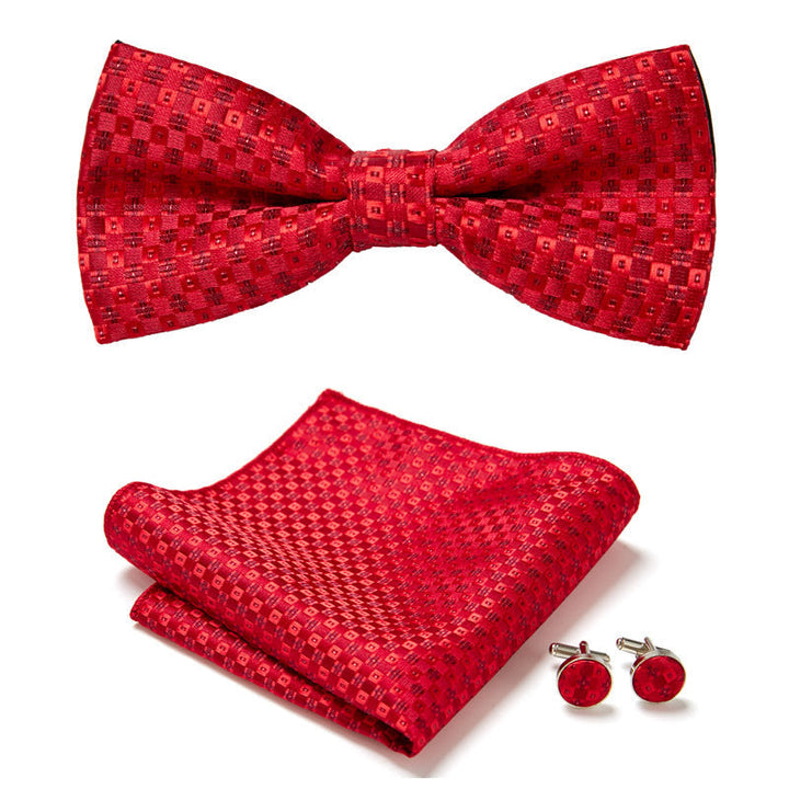 Fliegen-Set mit Blumenmuster – StitchMode (1+1 GRATIS)