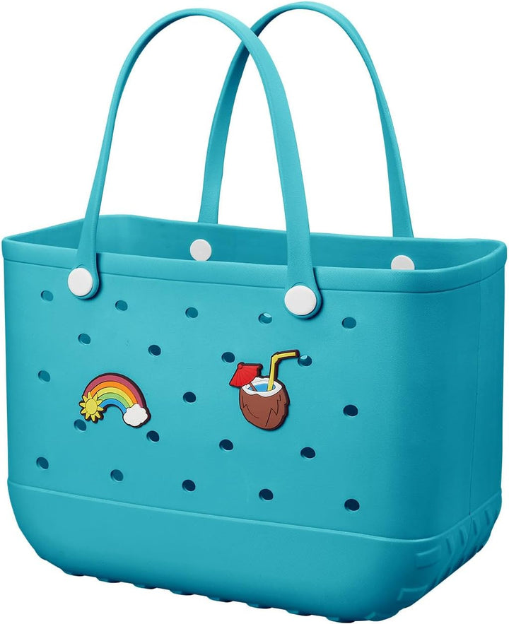 Wasserdichte EVA-Strandtasche – Große & Waschbare Tragetasche für den Herbstspaziergang draußen