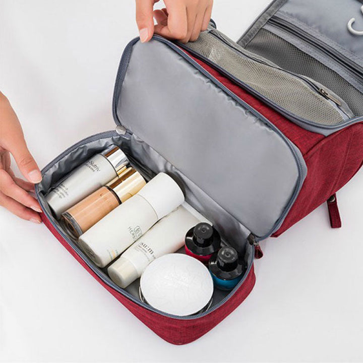 Große Hängende Kulturtasche Organizer – Reiseetui mit mehreren Fächern
