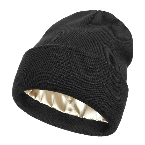 Wintermütze mit Seidenfutter - Noor