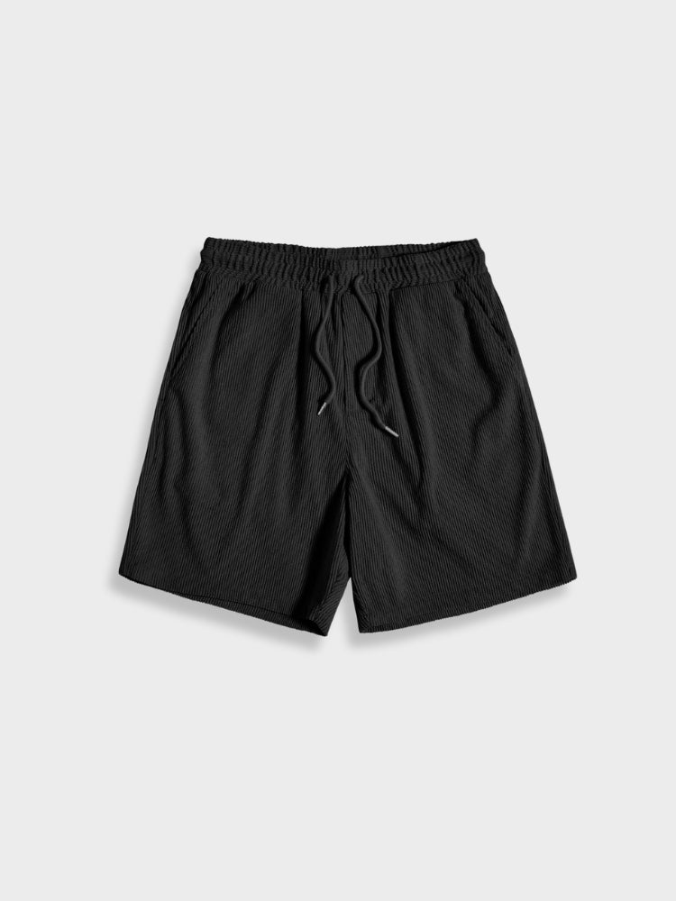Herren Corduroy Shorts mit Knopfverschluss – Sven