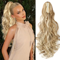 Haarverlängerung Pferdeschwanz 55 cm – Veloura