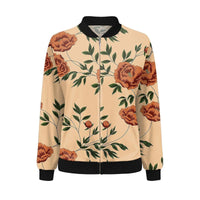 Damen Sommerjacke mit feinem Blumenmuster – Fiora