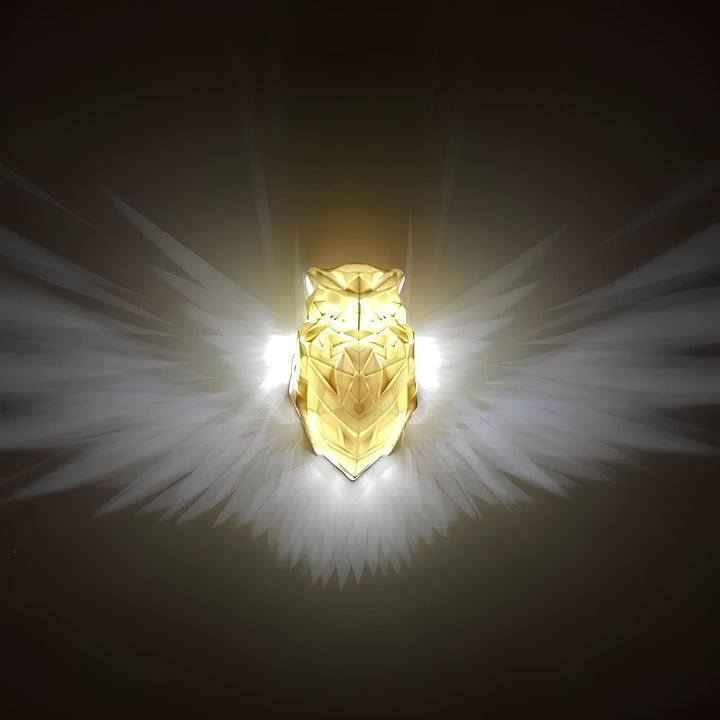 Beleuchtete Flügel Wandleuchte - LumaWings