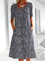 Stilvolles Kleid mit Blumenmuster – Eva | Das perfekte leichte Sommerkleid!