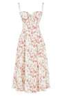 Büstier Sommerkleid mit Taillenkorrektor - Isabella