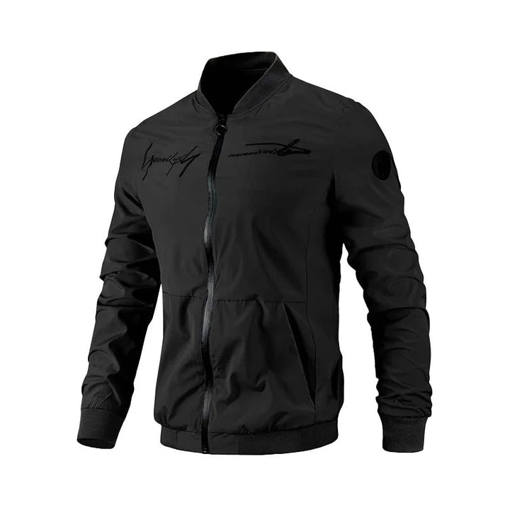 Bestickte Herren Bomberjacke für Übergangszeit – Leon
