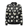 Damen Sommerjacke mit feinem Blumenmuster – Fiora