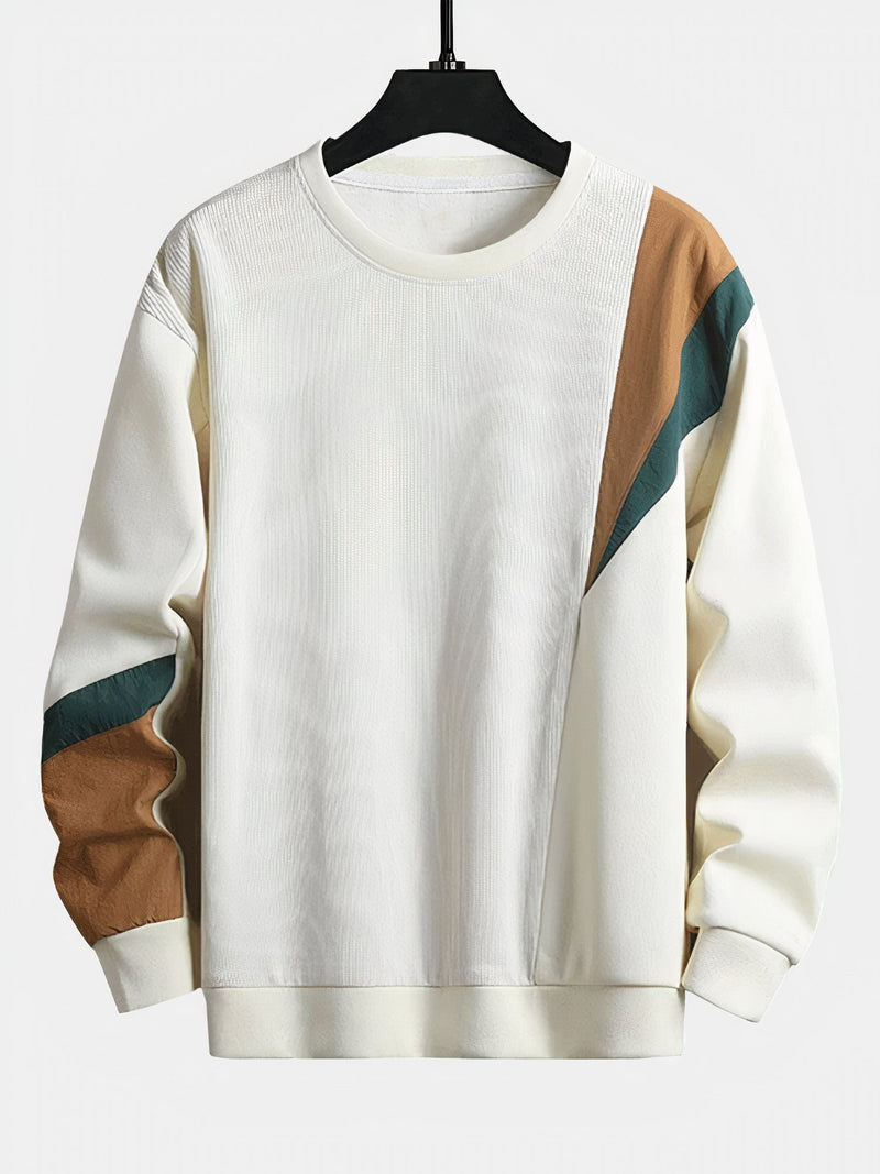 Herrenpullover mit Colour-Block-Design – Ruben