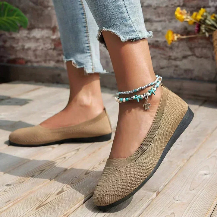 Orthopedic Women's Ballet Flats with Comfort Sole & Classic Design – Mia