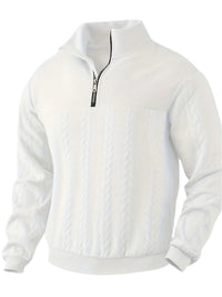 Vintage Herrenpullover mit Reißverschluss – Victor
