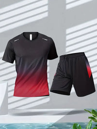 Zweiteiliges atmungsaktives Herren-Sportset – Jarek