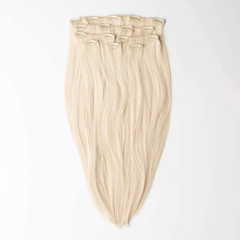 Clip-in Haaresextensionset – Sorella (Licht Asblond 60B)